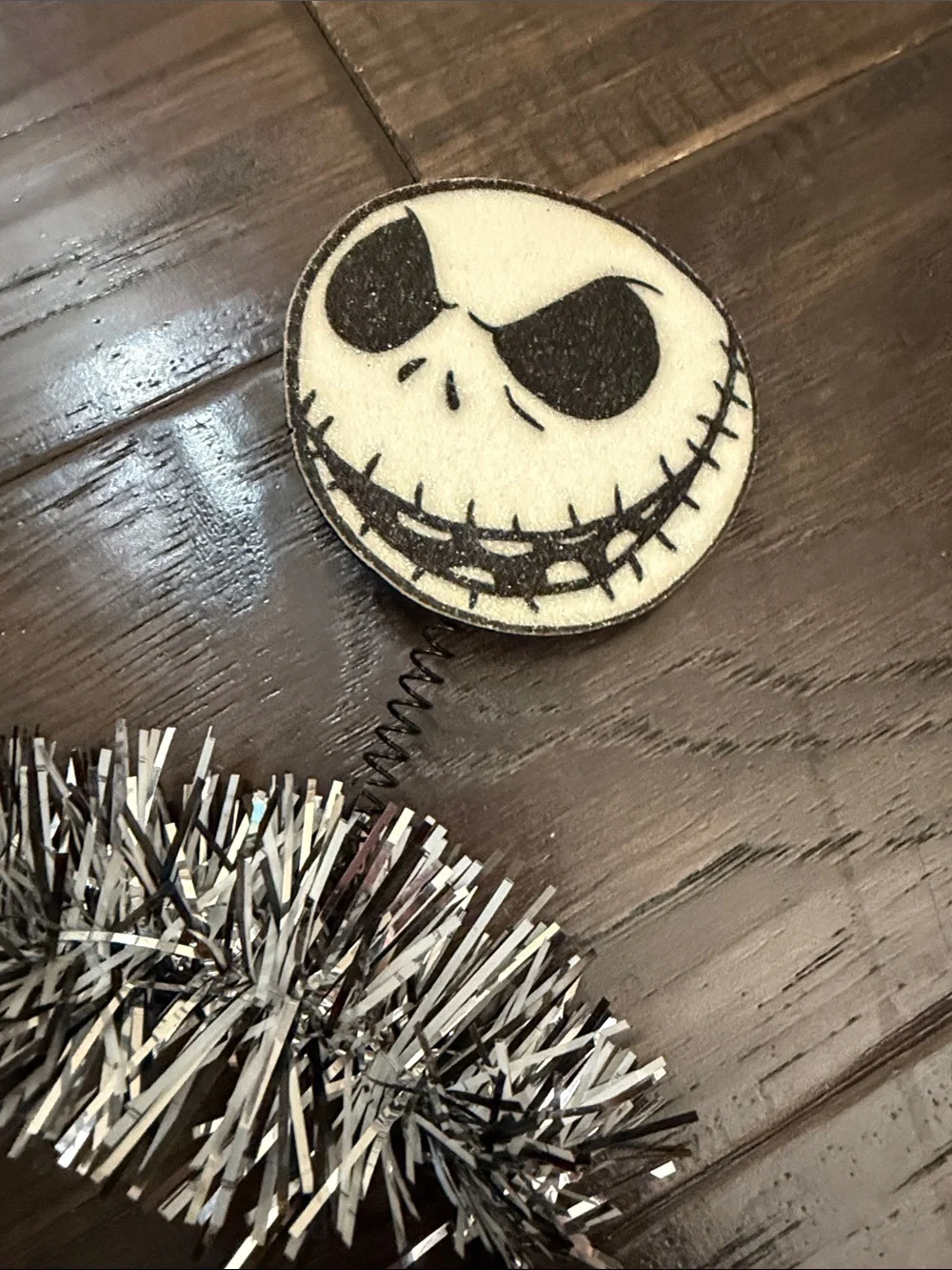 Jack Skellington-Inspired Headband Black and White Adult Costume Halloween